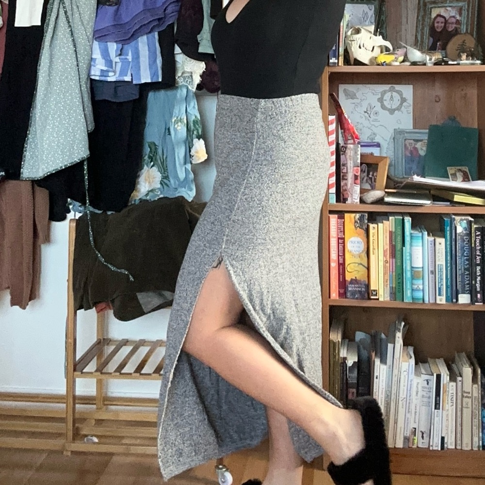 Gray Women's Skirt